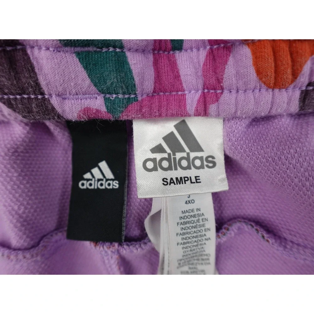 Adidas N.E.R.D. Sweatpants Men XL Purple Camo Rare Sample Brain Print Jogger